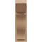 Ekena Millwork 8-in W x 18-in D x 26-in H Funston Slat Rough Cedar Woodgrain TimberThane Outlooker, Primed Tan OUTUR080X18X26FST24RCPR - alternate 4